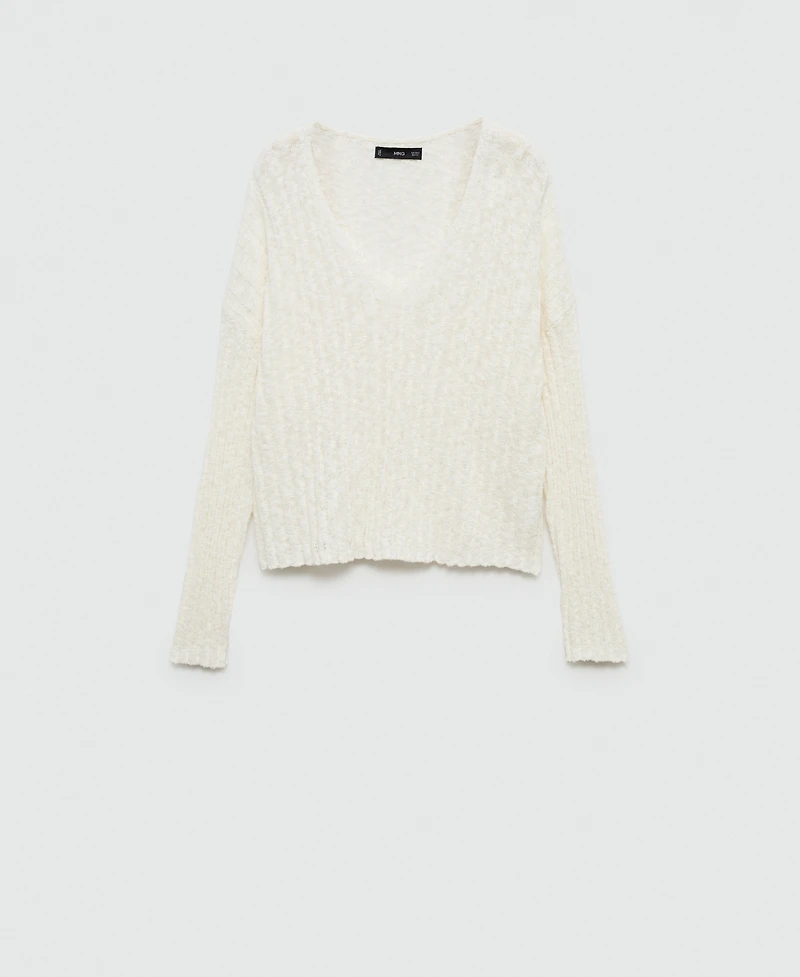 Mango Women's Long-Sleeve Knitted Sweater