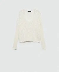 Mango Women's Long-Sleeve Knitted Sweater