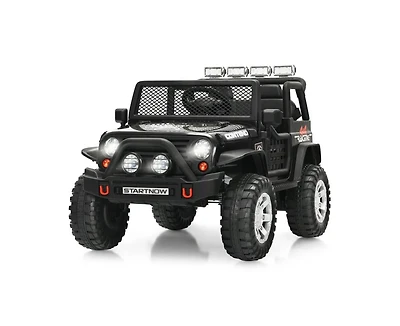 Sugift 12V Kids Remote Control Electric Ride On Truck Car with Lights and Music