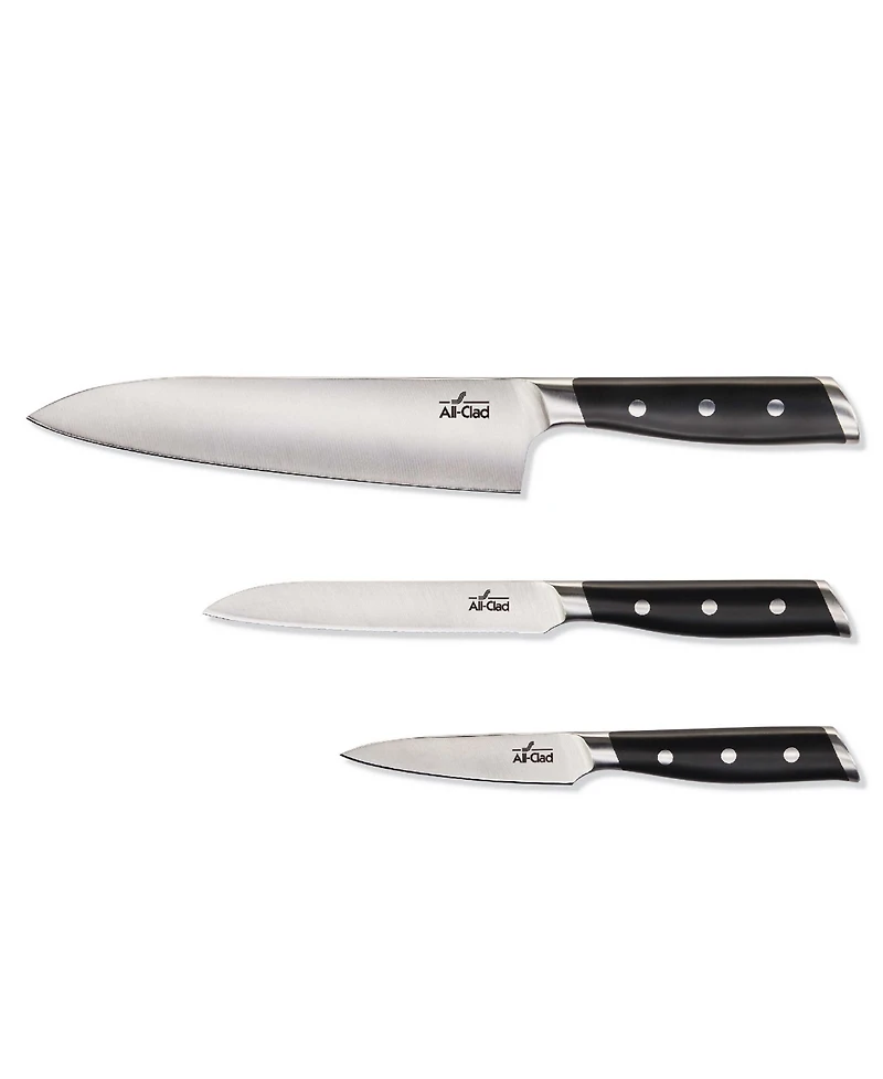 All-Clad 3 Pc Knife Set