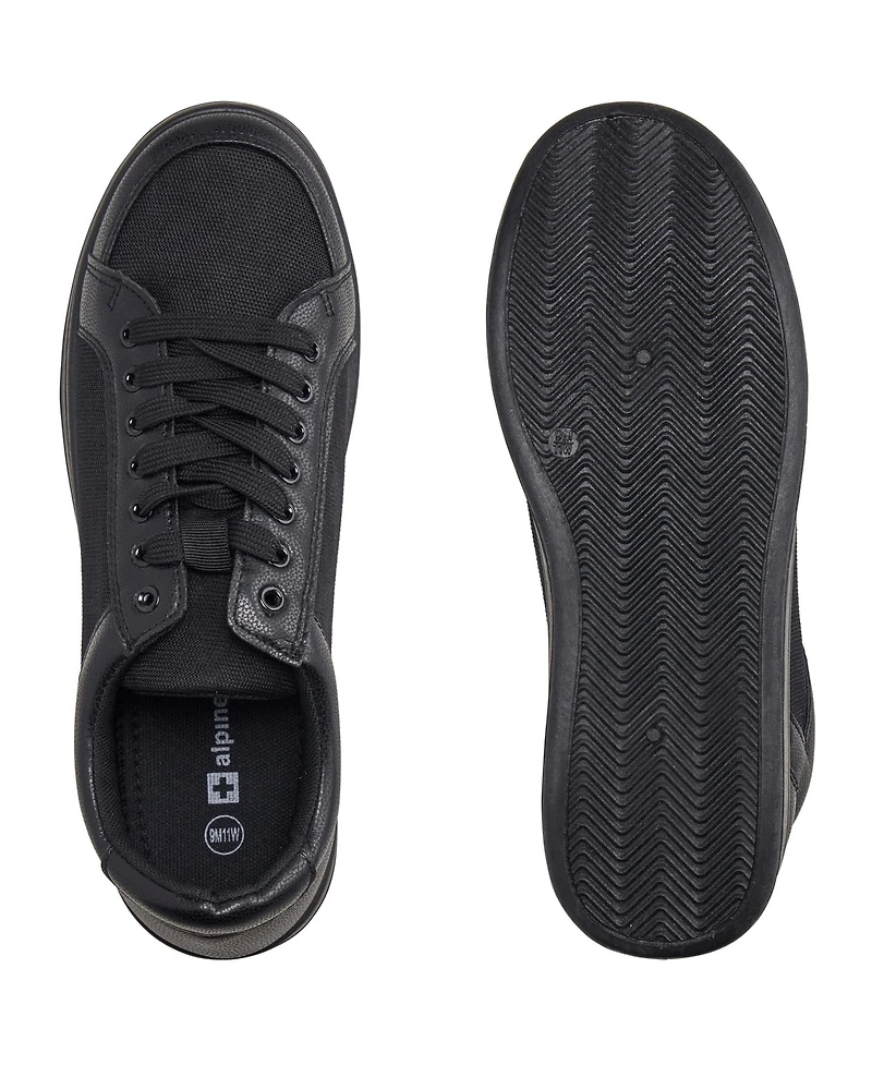 Alpine Swiss Men's David Fashion Sneakers Lace Up Low Top Retro Tennis Shoes