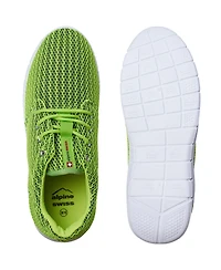 Alpine Swiss Men's Kilian Walking Shoes | Breathable Mesh Running Lightweight Fashion Sneakers Athletic Tennis Trainers