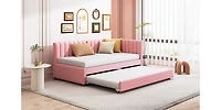 Streamdale Twin Upholstered Daybed with Trundle