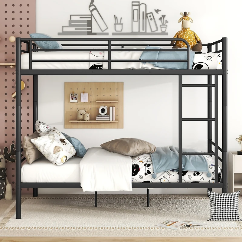 Streamdale Full Over Metal Bunk Bed, White