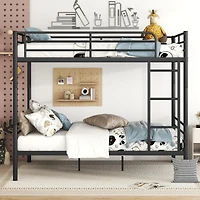 Streamdale Full Over Metal Bunk Bed, White