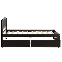 Streamdale Twin Platform Bed With Two Drawers