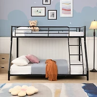 Simplie Fun Metal Bunk Bed Tf Black