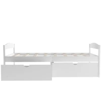 Streamdale Twin Platform Bed, With Two Drawers