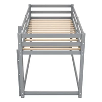 Streamdale Twin Over Floor Bunk Bed With Ladder