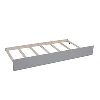 Streamdale Full Size Wooden House Bed With Twin Size Trundle
