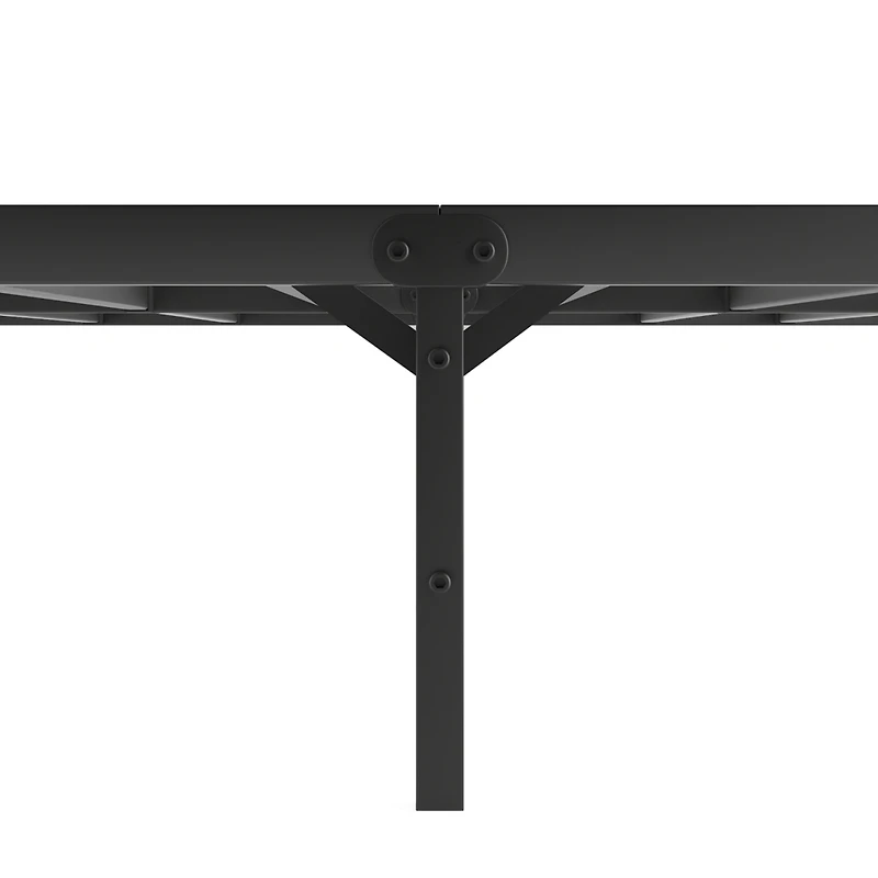 Streamdale Metal Platform Bed Frame with Headboard (Queen)
