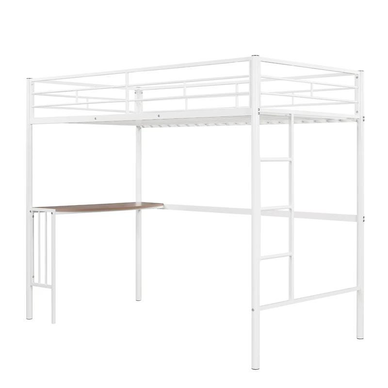 Streamdale Twin Over Full Bunk Bed with Desk and Ladder