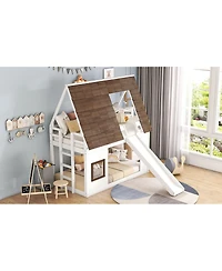 Simplie Fun Outdoor Garden Rattan Egg Swing Chair Hanging Chair Wood