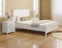 Streamdale Albany Queen Bed Frame, Modern Rustic, Solid Wood