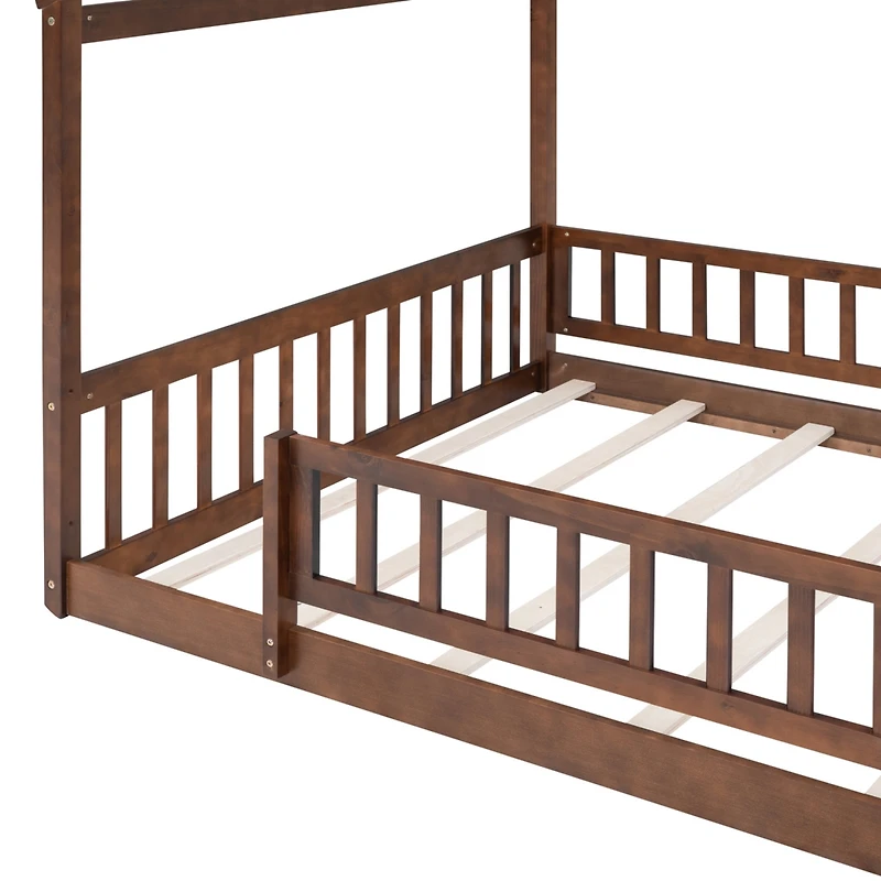 Streamdale Wood Bed Frame Kids Teens Girls Boys