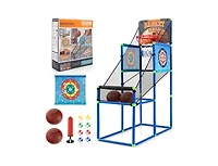 Slickblue Kids Basketball Arcade Game with Electronic Scoreboard and Sound Effect