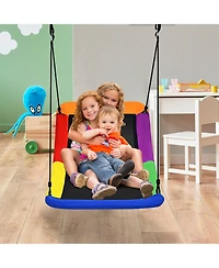 Slickblue Boys Platform Tree Swing 700 lbs Capacity Adults Outdoor Fun