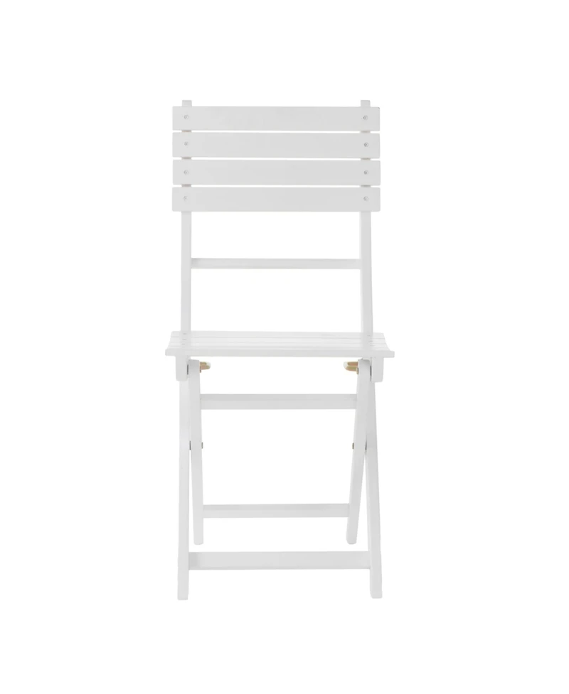 Streamdale Acacia Wood Folding Dining Chairs for Backyard Hosting