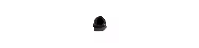 Muk Luks Mens Staughton Clog Slipper, Black, 12