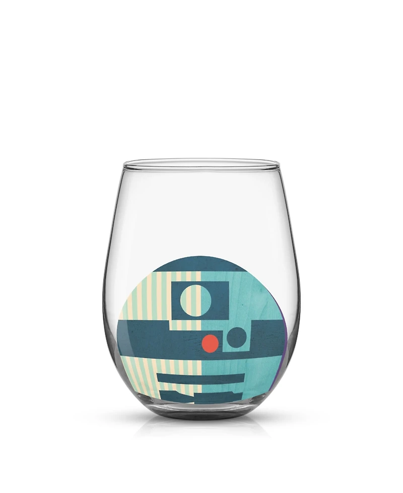 JoyJolt Star Wars Helmet Hues Stemless Drinking Glasses, Set of 4