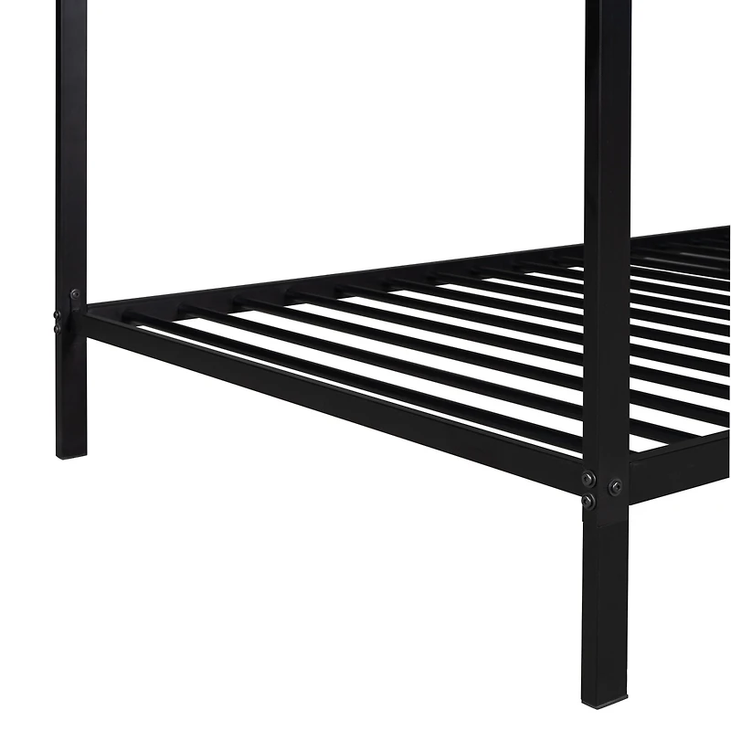 Streamdale Twin Metal Floor Bed Frame for Kids