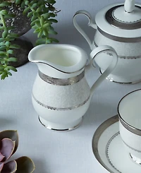 Noritake Odessa Platinum Sugar Creamer Set