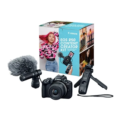 Canon Eos R50 Content Creator Kit