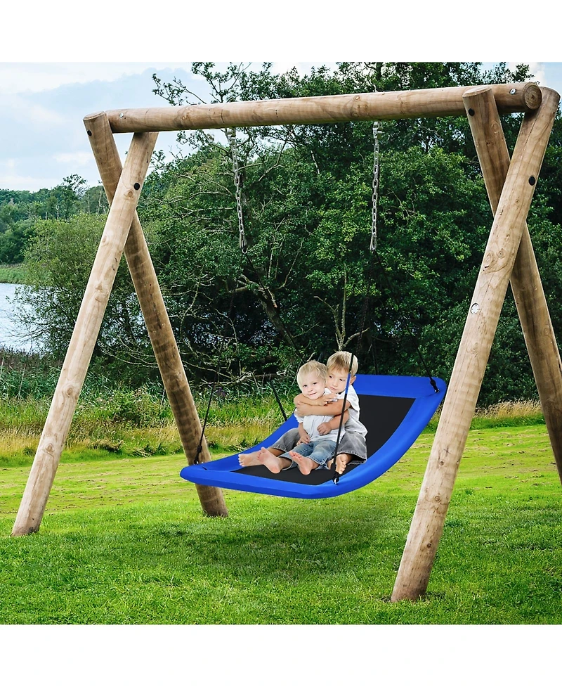 Slickblue Boys Platform Tree Swing 700 lbs Capacity Adults Outdoor Fun