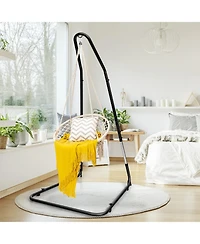 Slickblue Adjustable Hammock Chair Stand Steel Frame