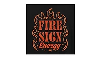 Hybrid Apparel Fire Sign Energy Plus Graphic T-Shirt