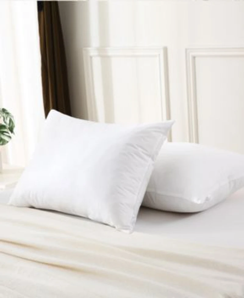 Royal Velvet White Goose Nano Down Feather Blend Pillow