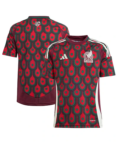Adidas Big Boys and Girls Mexico National Team 2024 Replica Jersey