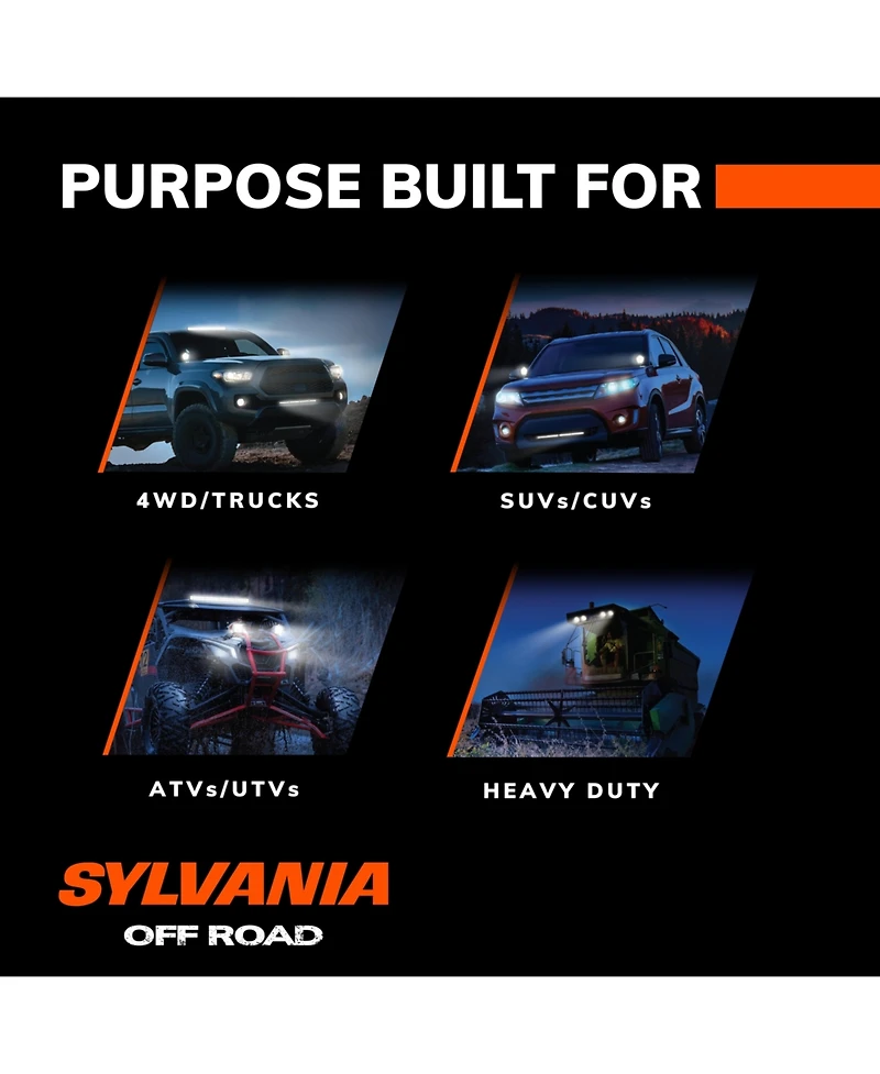 Sylvania - Slim 3 Inch Round Led Light Pod