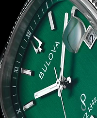Bulova Men's Super Seville Stainless Steel Bracelet Watch 38mm