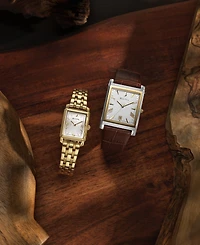 Bulova Women's Sutton Gold-Tone Stainless Steel Bracelet Watch 21mm