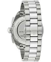 Bulova Men's Chronograph Lunar Pilot Stainless Steel Bracelet Watch 44mm