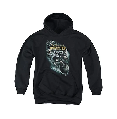 The Hobbit Youth Company Of Dwarves Pull Over Hoodie / Hooded Sweatshirt