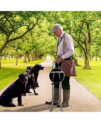 Medical Folding Walking Stick Seat Four Legged Portable Travel Hiking Cane Chair Stool