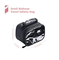 Byootique 420D Clear Nylon Makeup Travel Toiletry Bag Portable Cosmetic Storage Organizer S
