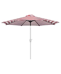 9 Ft Patio Umbrella Replacement Canopy Market Table Top Sunshade Cover Outdoor