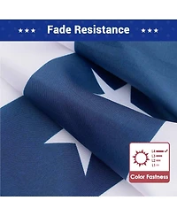 1.5x3 Ft Usa Pleated Fan Flag Half Fan Banner American Bunting Decoration 2 Pack