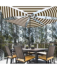 2 Pack 3 Ft 97% Uv Block Hdpe Triangle Sun Shade Sail Canopy Outdoor Poolside