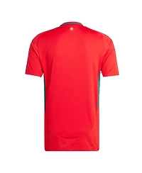 Adidas Men's Scarlet Wales National Team 2024 Home Replica Jersey