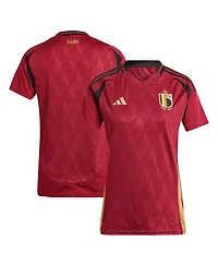 Adidas Women's Burgundy Belgium National Team 2024 Home Replica Jersey