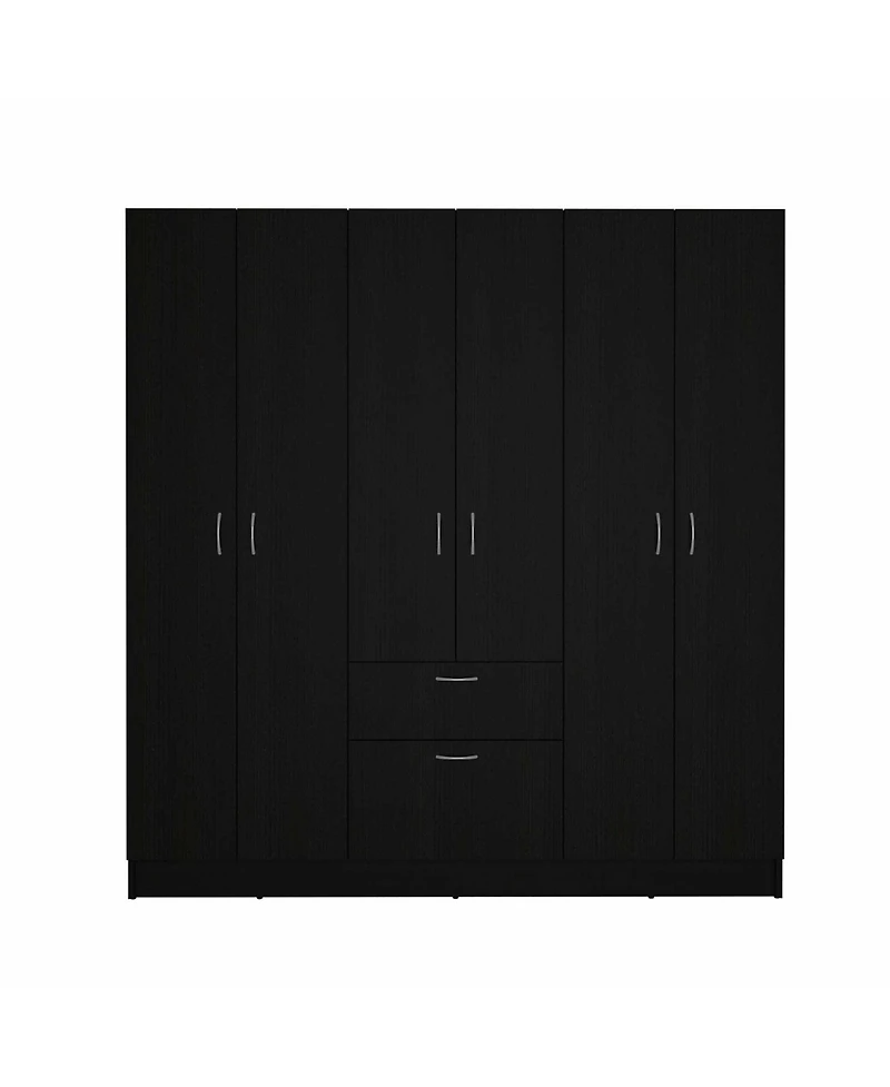 Fm Furniture Guajira Six Door Armoire