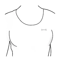 Bling Jewelry Equestrian Gift Double Bit Horse Snaffle Brooche Pin 14K Gold Plated Silver