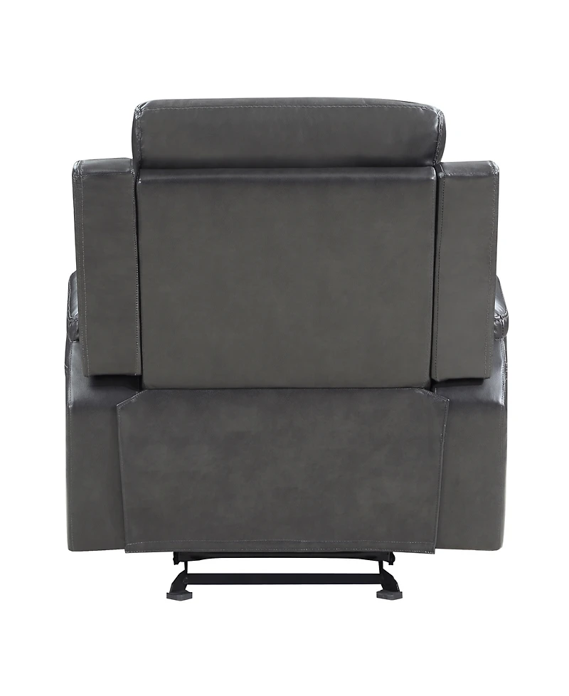 Homelegance White Label Wallstone 36" Glider Reclining Chair