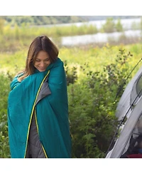 Lightspeed Outdoors Sundown Camp Quilt, Teal, 1