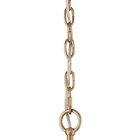 Franklin Iron Works Marinec Soft Gold Hanging Chandelier Lighting 42" Wide Farmhouse Rustic Bent Arms 8-Light Fixture for Dining Room Living House Hom