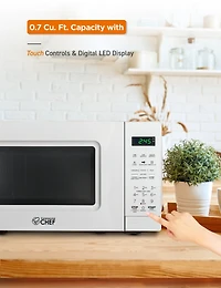 Cu. Ft. Counter Top Microwave,White